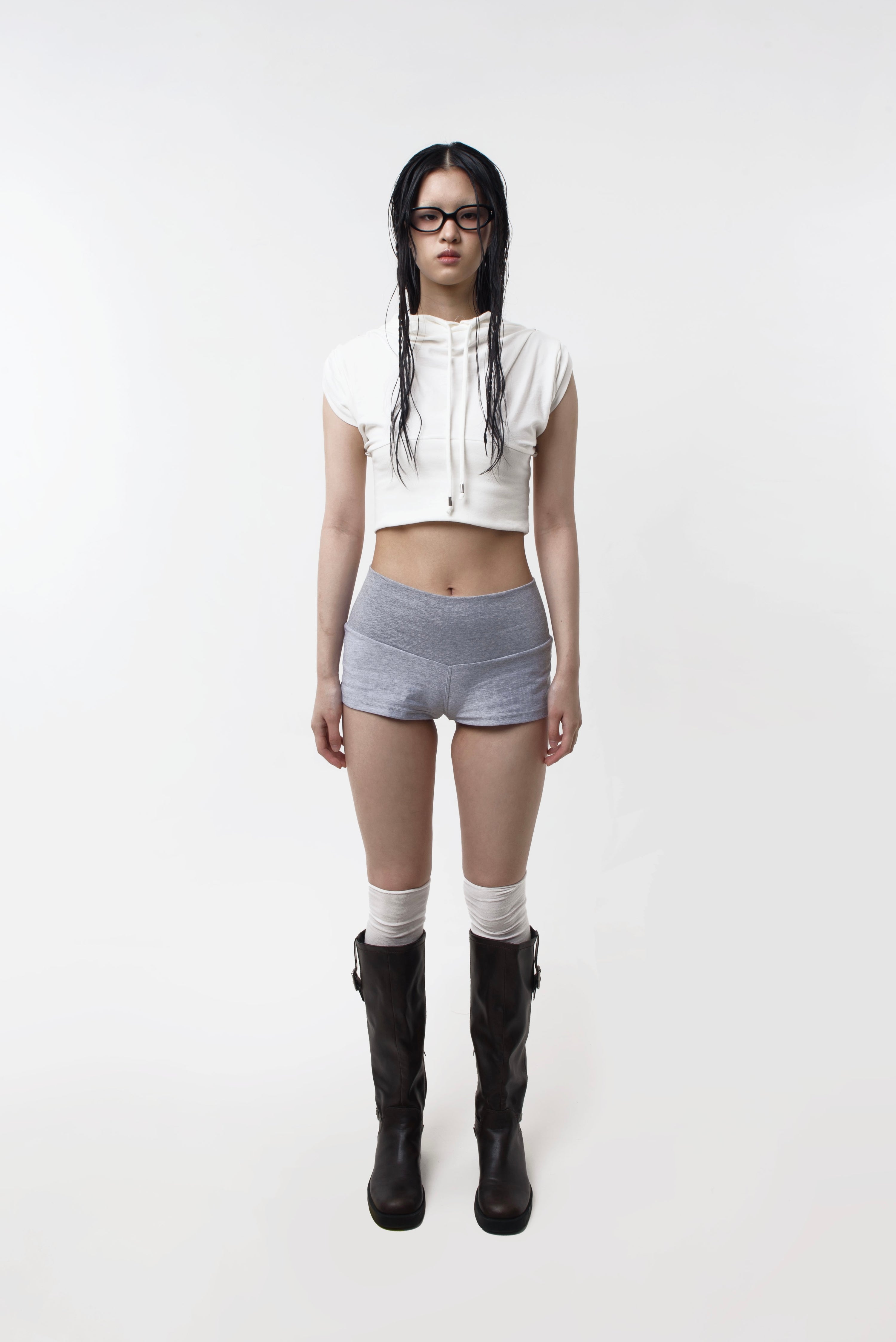 TOILÈ STUDIOS - Detachable Snap Slacks - Grey