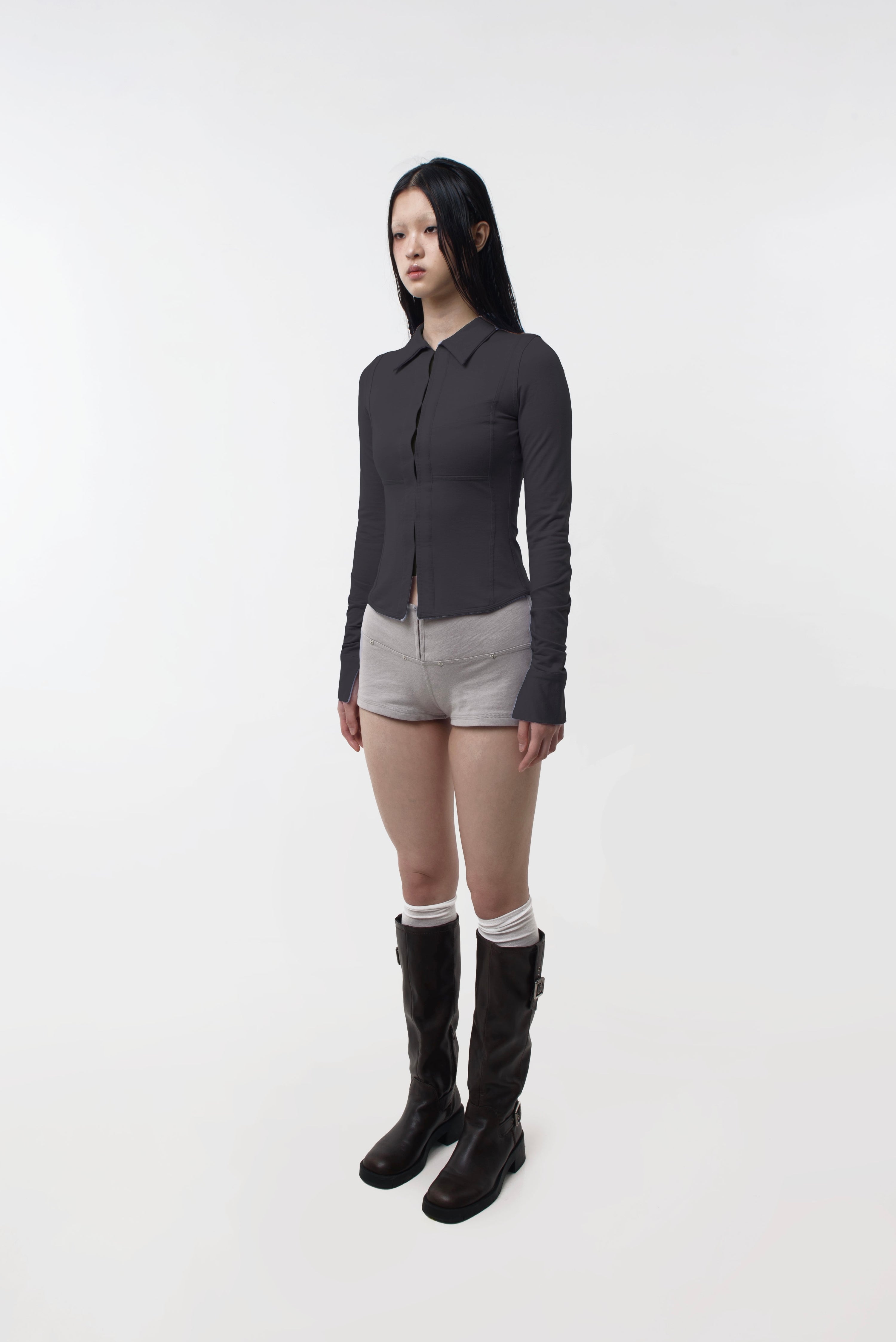 TOILÈ STUDIOS - Armor Long Sleeve (without tank) - Charcoal