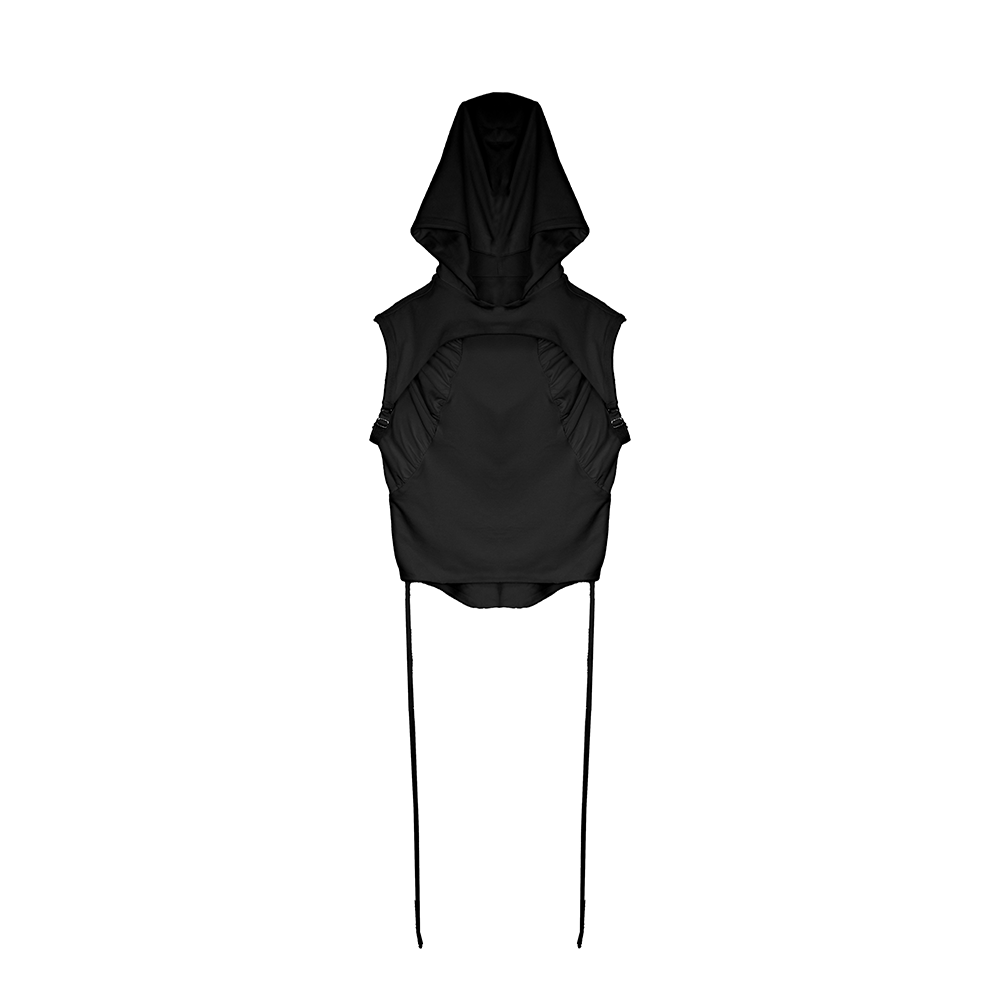 TOILÈ STUDIOS - Code Hood Tank - Black