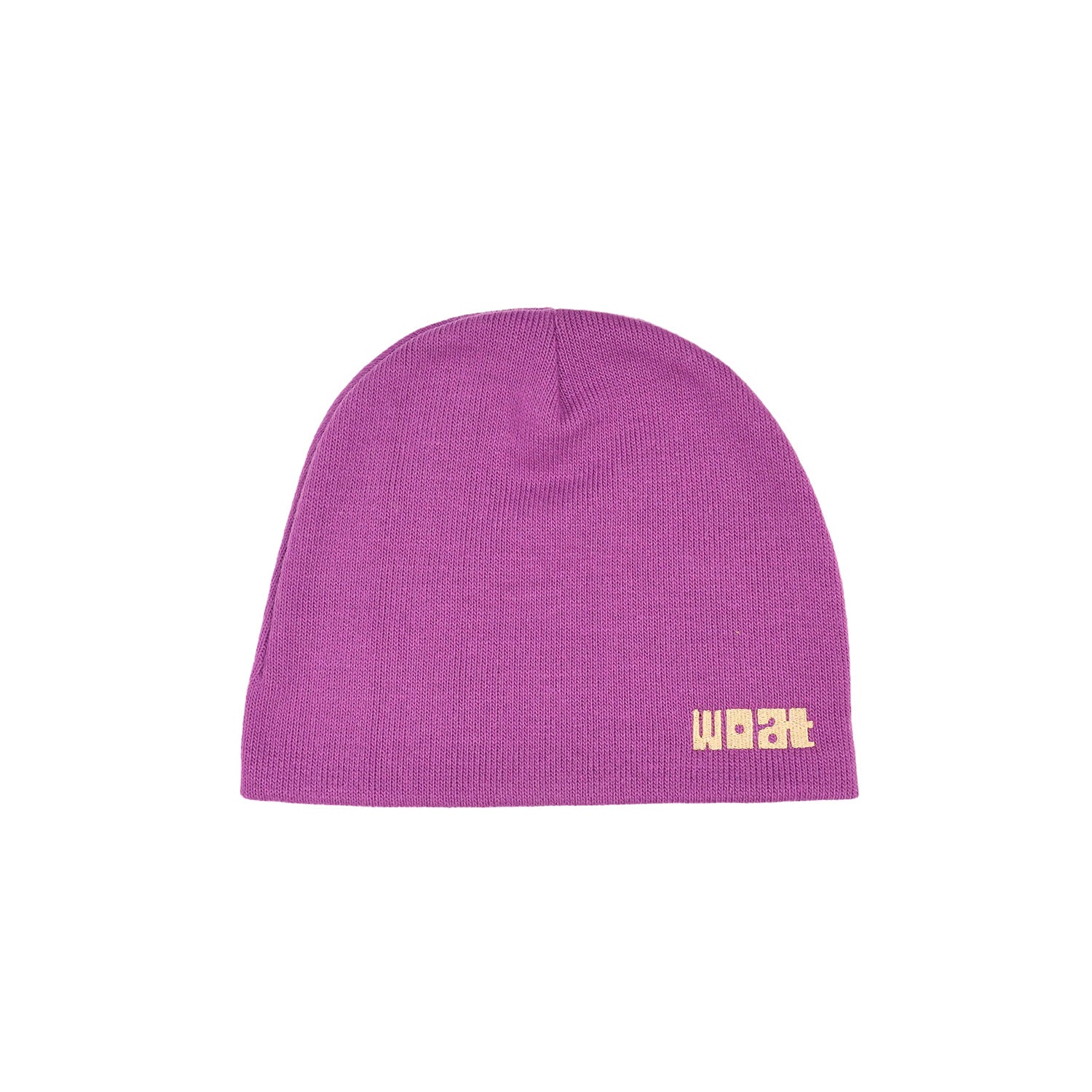 WOAT - Symmetry & Reflection Beanie - Purple/Beige