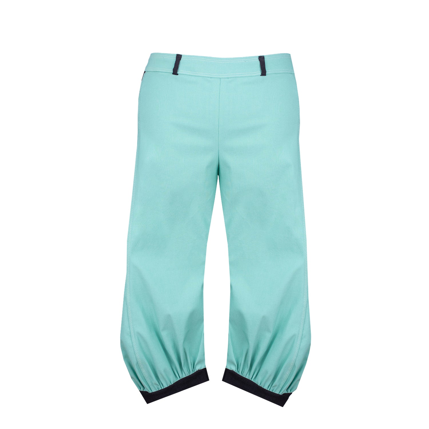 Emily Watson - Toque Panelled Capri Trouser - Mint