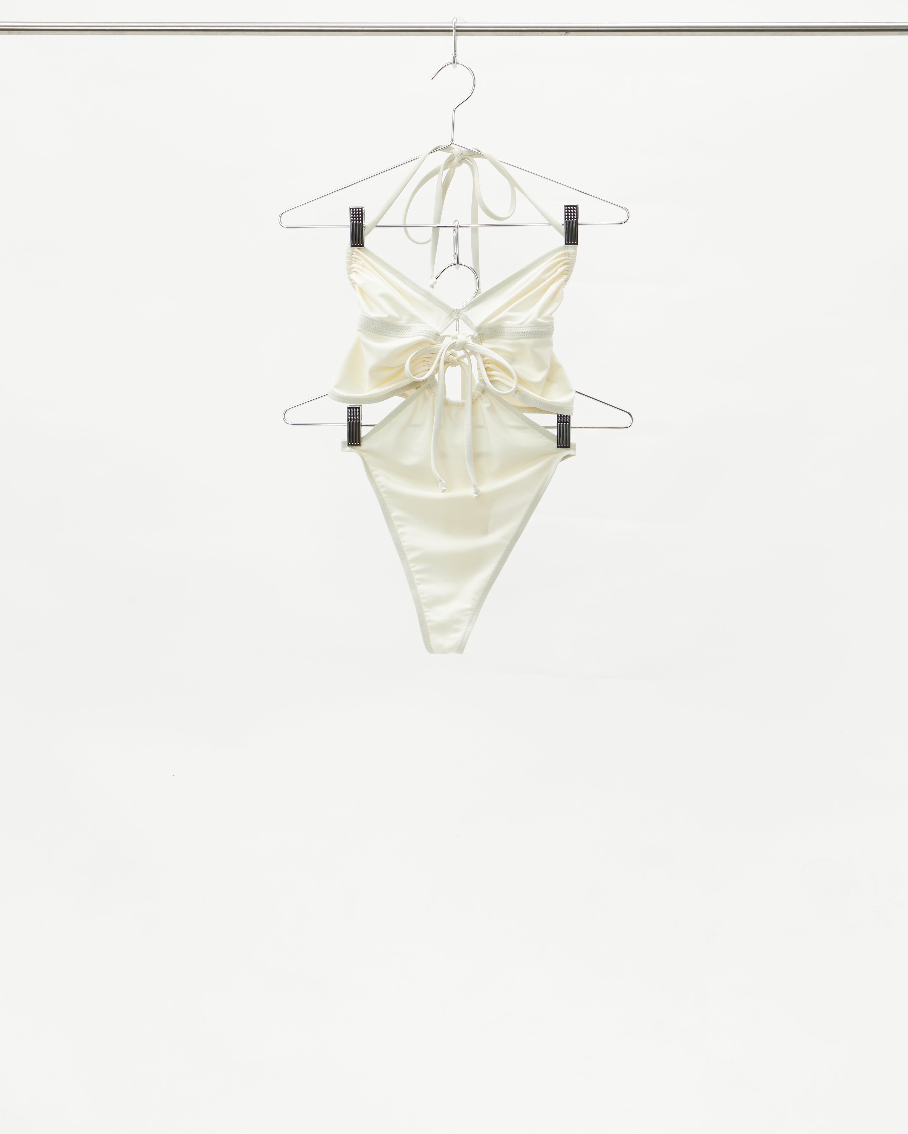 Emily Watson - Flourished One Piece Swimsuit - Pearl