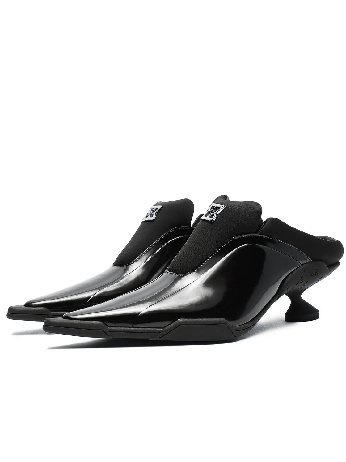 EMPTY BEHAVIOUR - Chimera Mules Sneaker -  Black