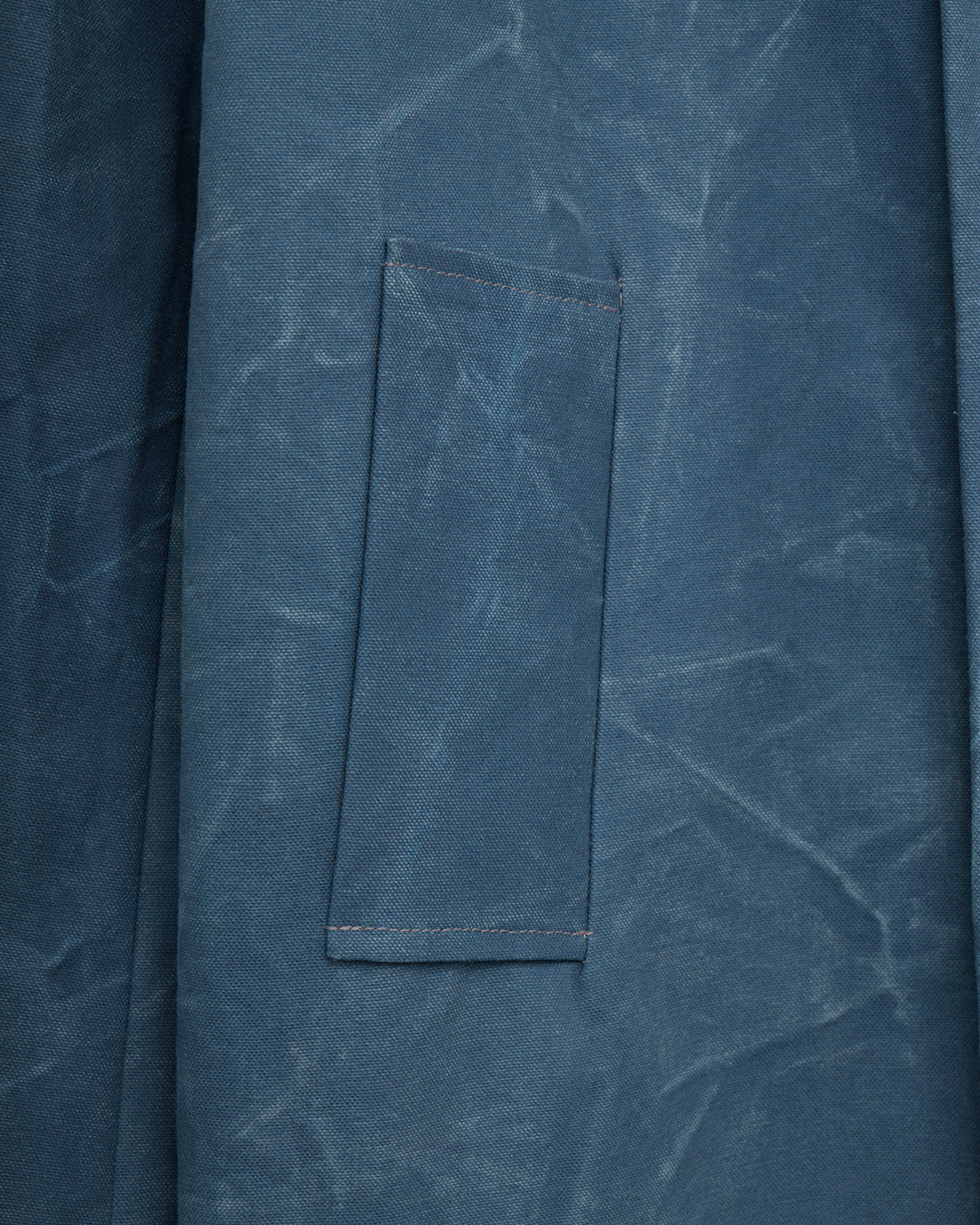 SERAPIS - Salt Dyed Blue Trench Coat - Error404store